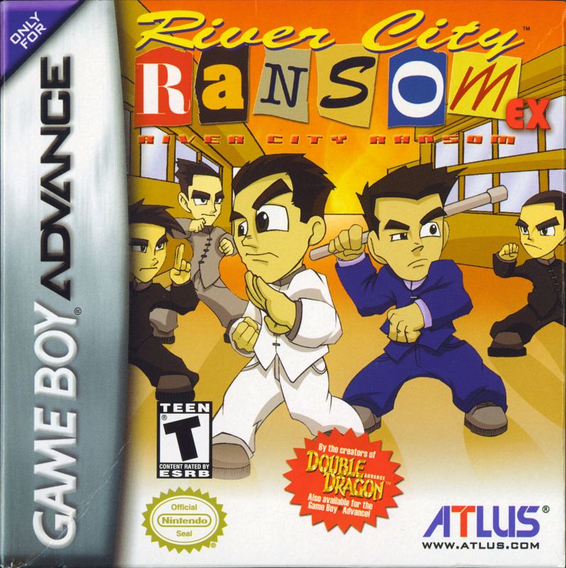 River City Ransom box art for GameBoy Advance